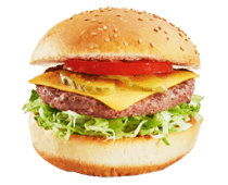 3號:牛肉Cheese Burger餐