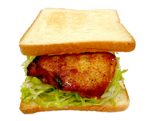 卡疆辣雞腿排吐司