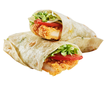 1號:辣卡雞腿捲餐